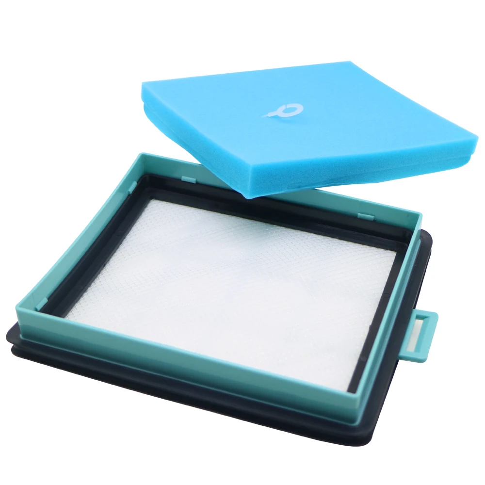 Filtro y algodón para aspiradora Philips, piezas de filtros HEPA, FC8760, FC8761, FC8764, FC8766, FC8767, 1 unidad