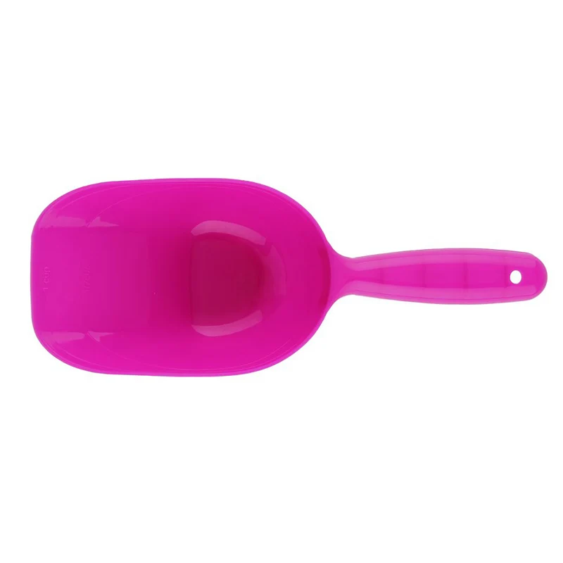 Useful Pet Puppy Dry Food Spoon Plastic Hand Shovel Pets Feed Measuring Scoop For Dog Cat Bird Seed UND Sale