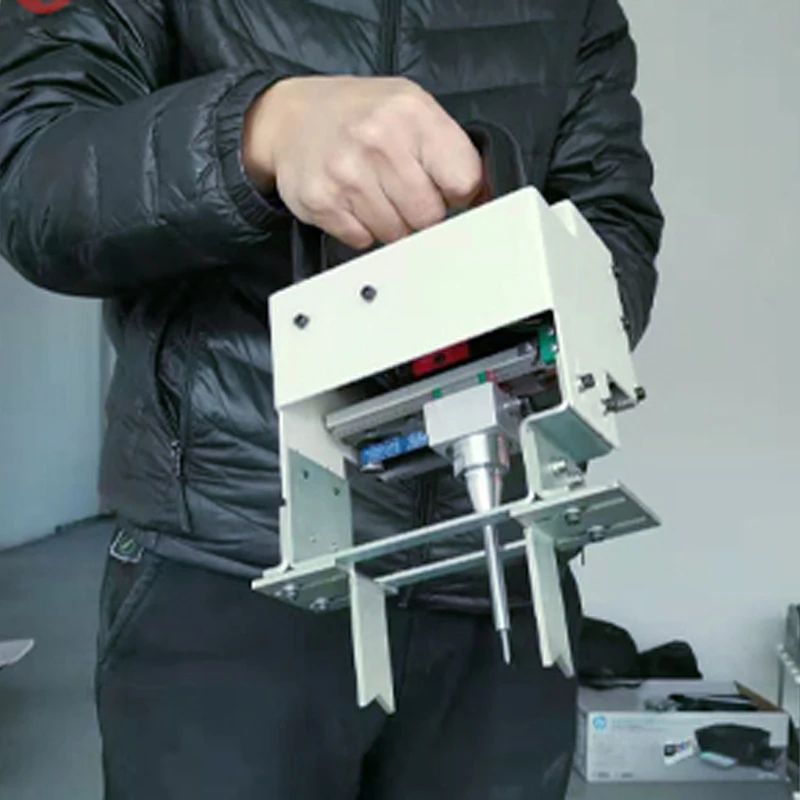 Electric car pneumatic marking locomotive frame number marking machine small marking machine metal carving machine portable