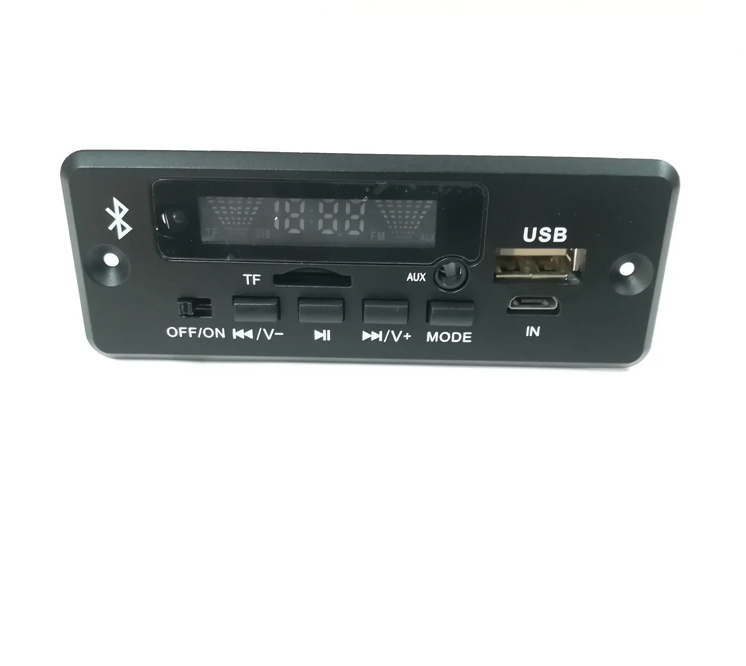 Neue Produkt werbung Aufzeichnung multifunktion ale 3,5 Aux 5V/12 drahtlose MP3 BT 5,3 Player Stereo verstärker Spektrum Audio-Modus