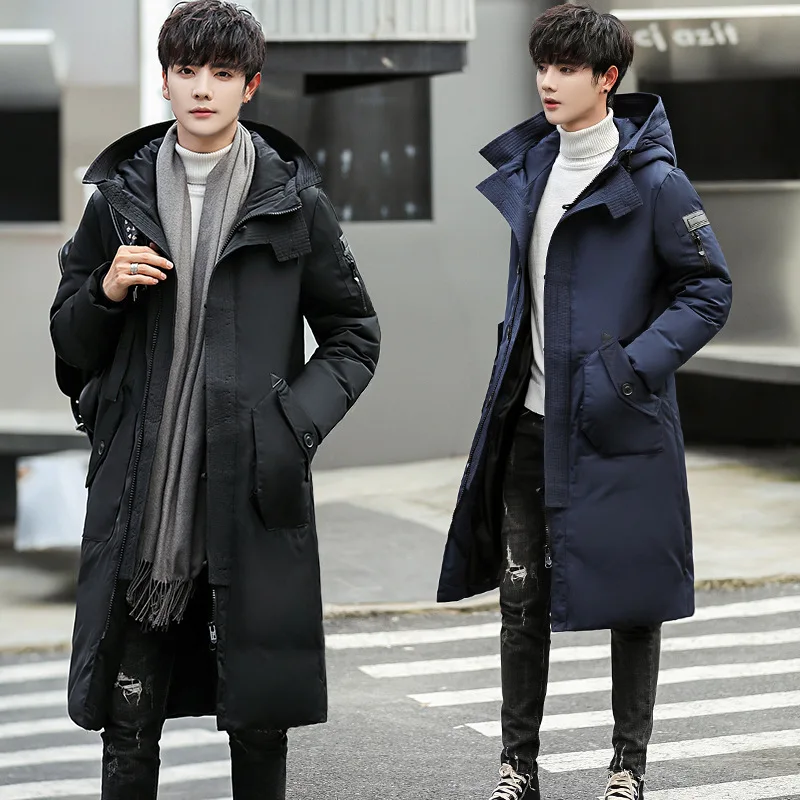 2021 Tieners Nieuwe Winter Mannen Donsjack Mannelijke Down Jas Dikke Warme Man Jas Merk Mannen Puffer Jas warm Parka Moncler