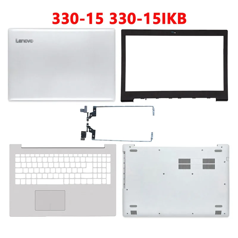 NEW Case For Lenovo Ideapad 330-15 330-15ikb 330-15isk 330-15IGM Laptop LCD Back Cover/Front Bezel/Hinges/Palrmest/Bottom Case