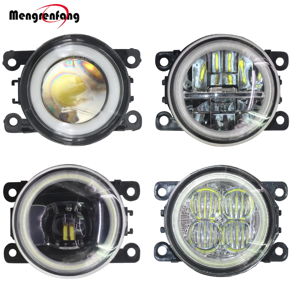 

2 Pieces Car H11 LED Fog Lamp Halo Ring Angel Eye DRL Daytime Running Light 12V For Honda Insight 2010 2011 2012 2013 2014