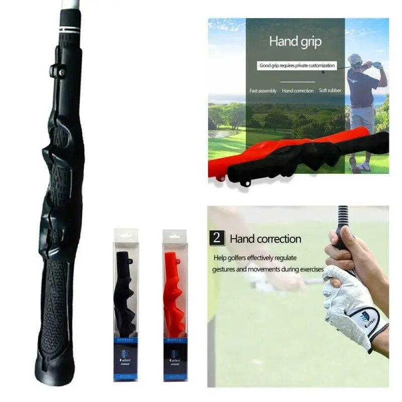 1PC Golf Swing Training Grip Practice Golf Swing Trainer For Beginner Gesture Alignment Posture Correction Golf Training Aids