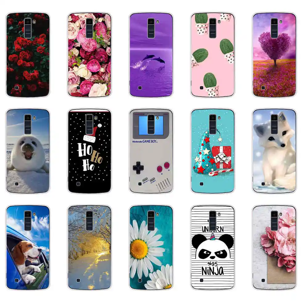 For LG K10 2017 Case Soft Silicone Back Shell  Cover Coque For LG K10 2017 M250N  Phone Cases for LG K10 2017