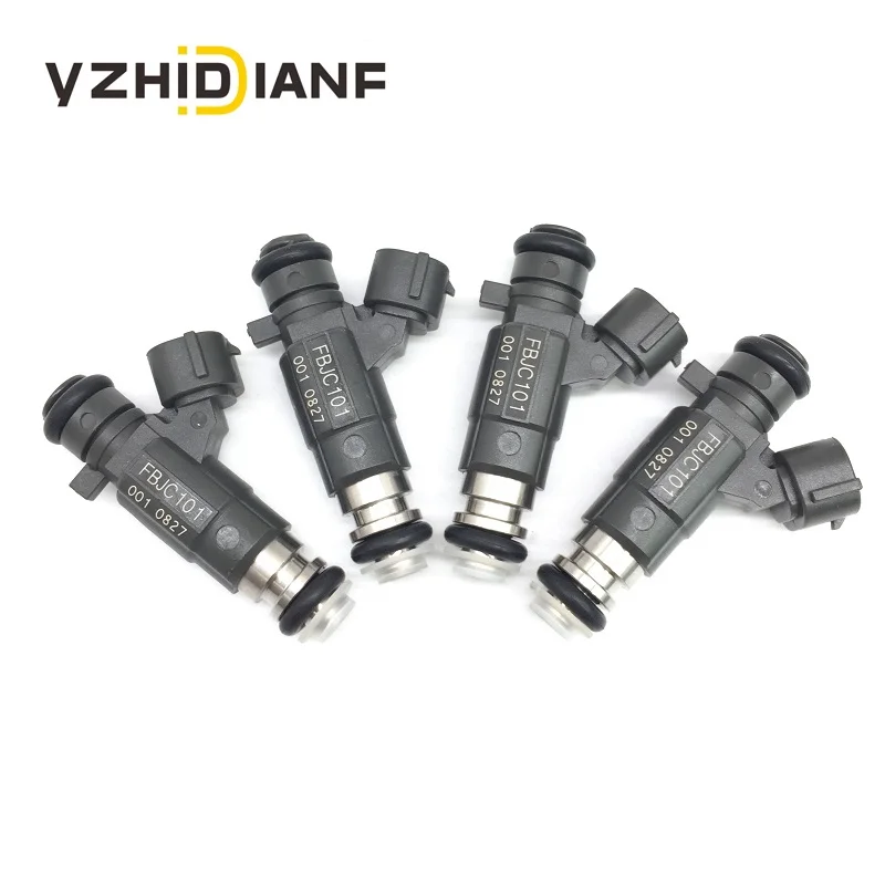 4x Fuel Injector FBJC101 16600-AE060 For XTRAIL- T30 QR25DE 2.5L I4 MURANO Z50 VQ35DE 3.5L V6 16600AE060