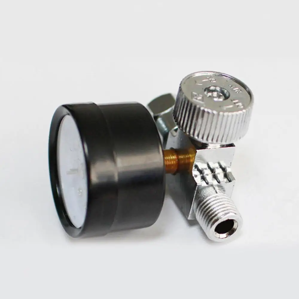 1/4 pollici Mini regolatore di pressione dell'aria regolabile quadrante HVLP pistola a spruzzo utensili pneumatici pneumatici accessori per aerografo
