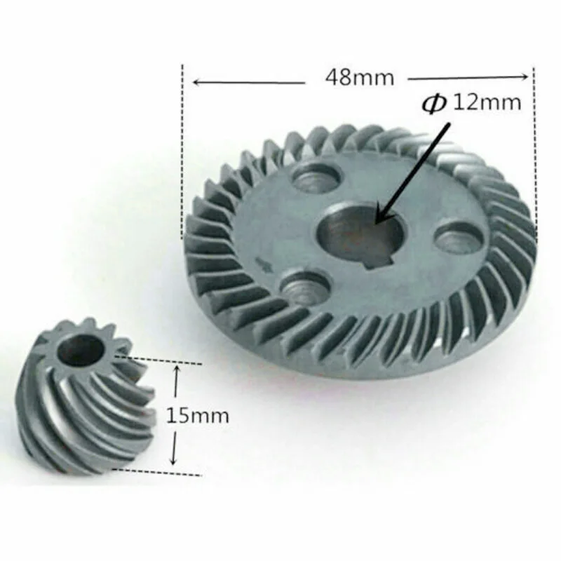 Spiral Teeth Bevel Gear For Angle Grinder 9555Nb 9557Nb 9558Nb Metal With Spiral Tee Bevel Gears for Angle Grinders