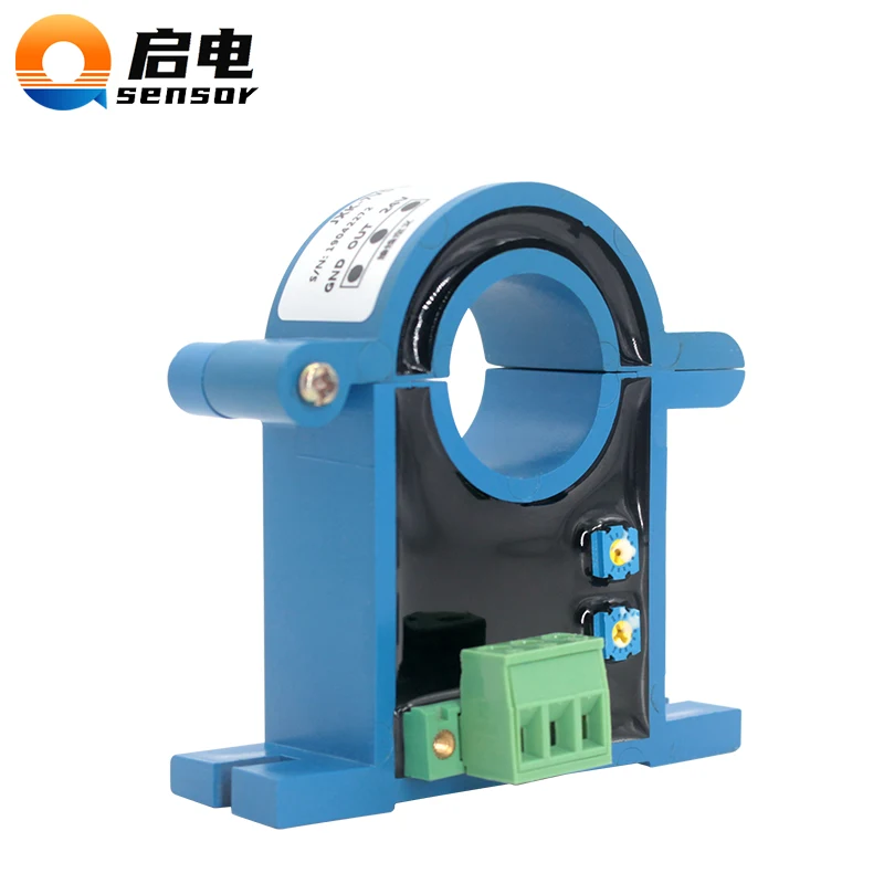 Open-Close Type Open Loop Hall 0-5V Dc Ac Huidige Zender 4-20mA Sensor 50A100 Transformator