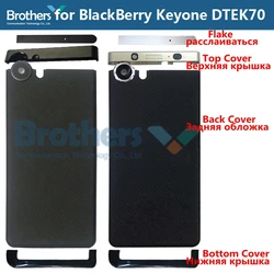 Per BlackBerry KEYone DTEK70 DTEK 70 coperchio posteriore alloggiamento sportello batteria fiocco Top UP coperchio inferiore Cover posteriore sostituzione telefono