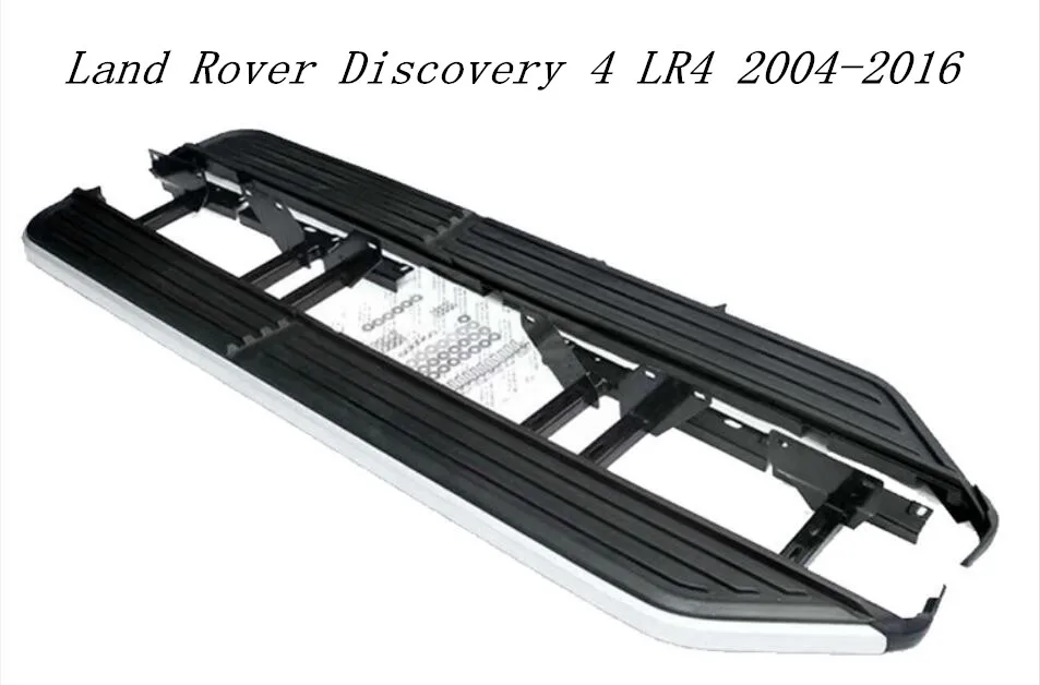 Aluminum alloy + ABS Car Running Board Side Step Nerf Bar Guard Fits For Land Rover Discovery 4 LR4 2004-2016