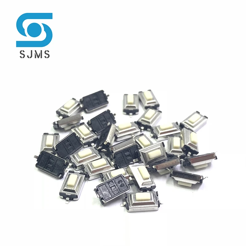 20pcs/lot Tact Touch Micro Switch 3X6X2.5 Tactile Push Button Switch 3*6*2.5 mm SMD 2 Pin Self-reset Momentary For MP3 MP4