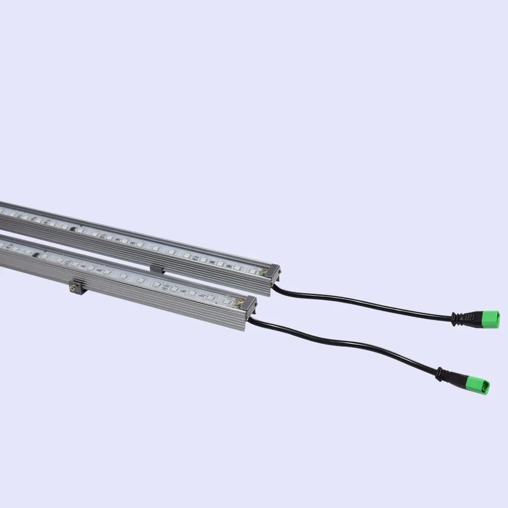 12W LED Wall Washer Outdoor Waterproof Light Strip RGB External Control Dmx512 DC24V Line Lamp For Building Landscape