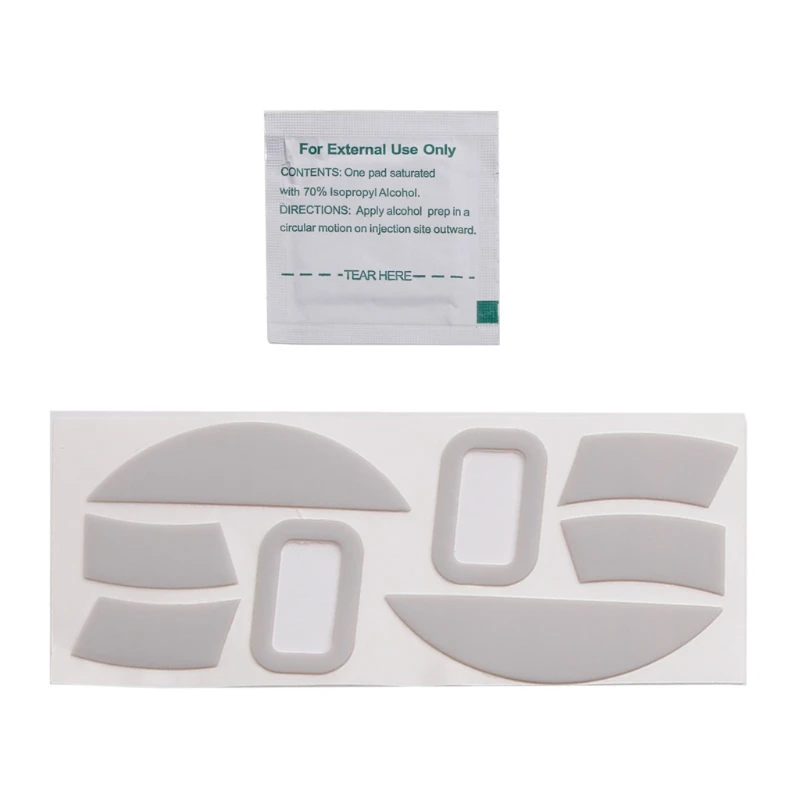 Maus Skates Pads 2Pack Abgerundet Gebogen Kanten Maus Feet Ersatz für DeathAdder Ätherisches Maus