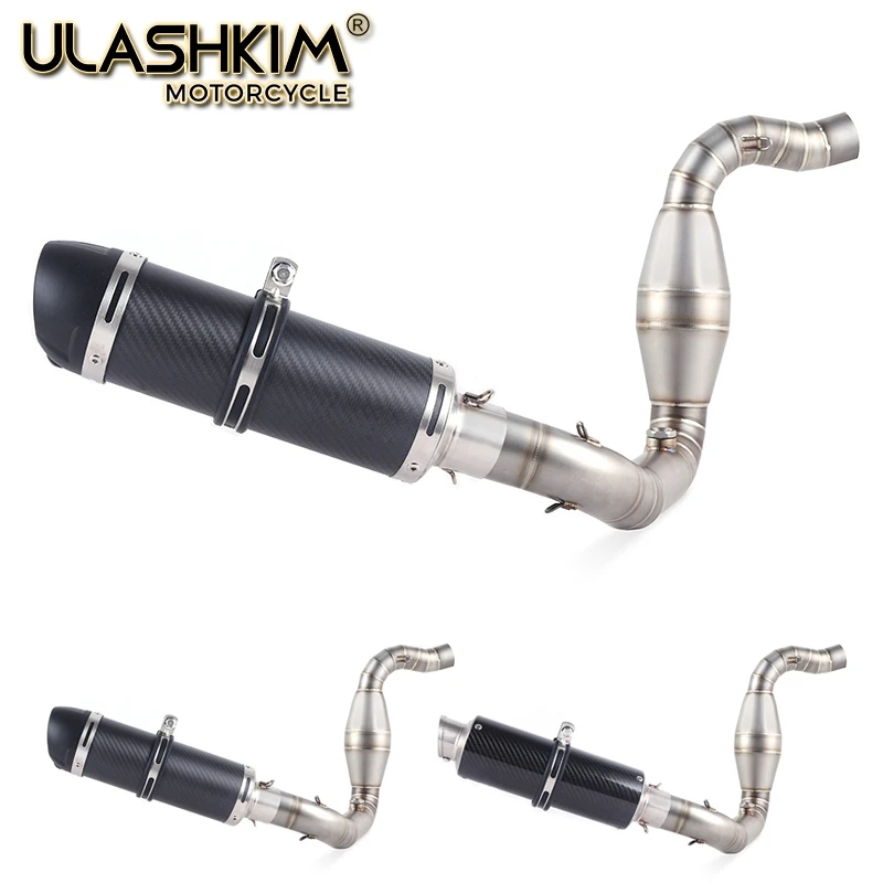 

Slip On For G310R G310GS G 310R G 310GS Middle Contact Pipe Motorcycle Full System Exhaust Muffler Escape