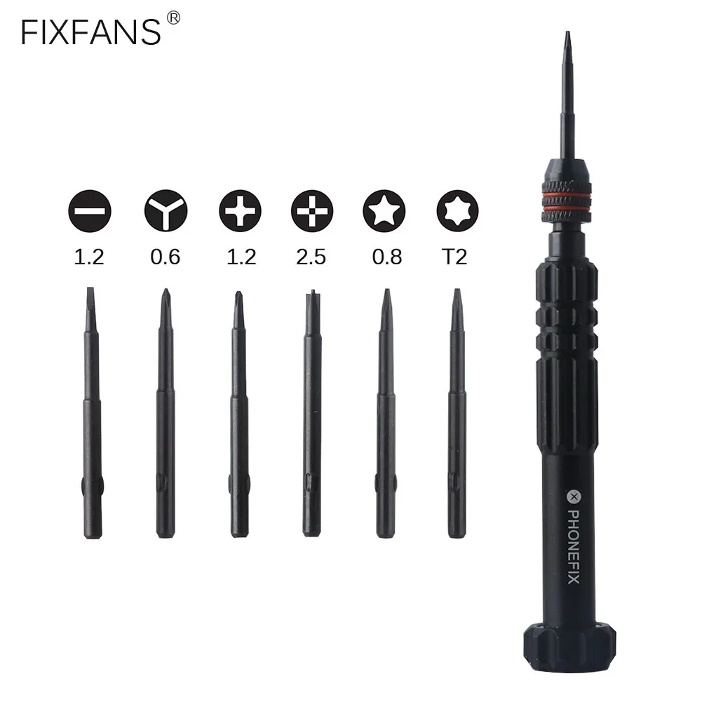 Phone Repair Precision Screwdriver Set T2 Torx P2 Pentalobe Y000 Triwing Screwdriver for iPhone Samsung Huawei Opening Tools Kit