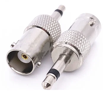 Bnc Vrouwelijke Jack Naar 3.5Mm Male Rf Coaxiale Adapter Connectors