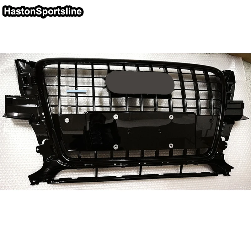 Q5 SQ5 Style Front Sport Hood Grill Grille for Audi Q5 SQ5 Sline 2009-2011 Car Styling Accessories