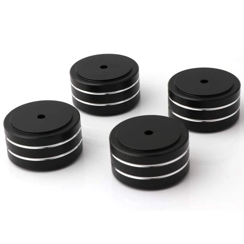 HOT SALE 4Pcs 40X20mm Aluminum Hifi AMP Speaker Isolation Stand Turntable DAC Feet Pad