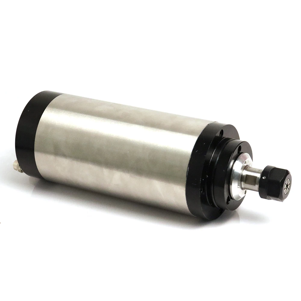 수냉 스핀들 모터, CNC 조각 밀링 기계용 베어링 4 개, 3.0KW ER20, 100mm, 220V, 380V, 24000rpm