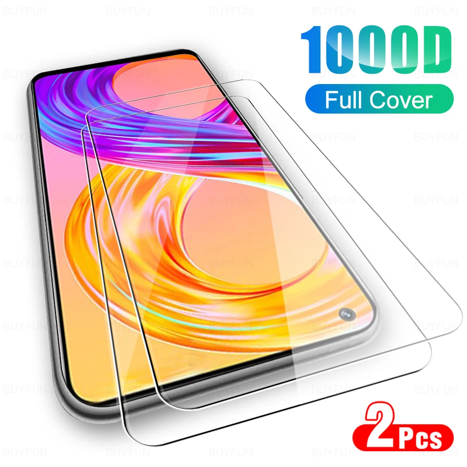 2Pcs Tempered Glass For OPPO Realme 8Pro 8 Realme8 V13 Narzo 30 Pro 5G Relme Screen Protetor Protective Film On For 6.4