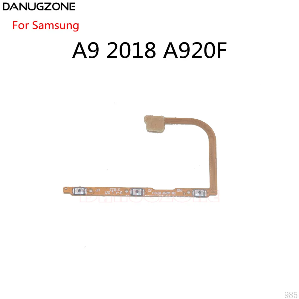 

Power Button On / Off Volume Button Mute Switch Flex Cable For Samsung Galaxy A9 2018 A920F