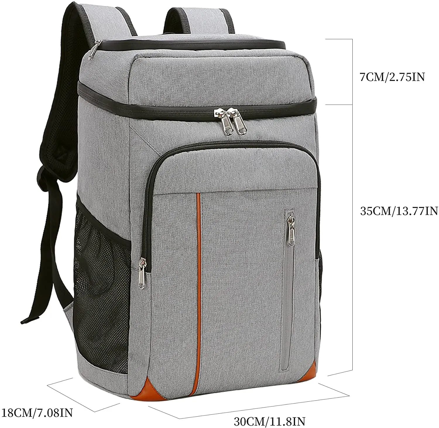 DENUONISS 22L Cooler Bag 100% Leakpoof Large Insulated Bag Outdoor Picnic Beach Thermal Bag Cooler Car Refrigerator For Food
