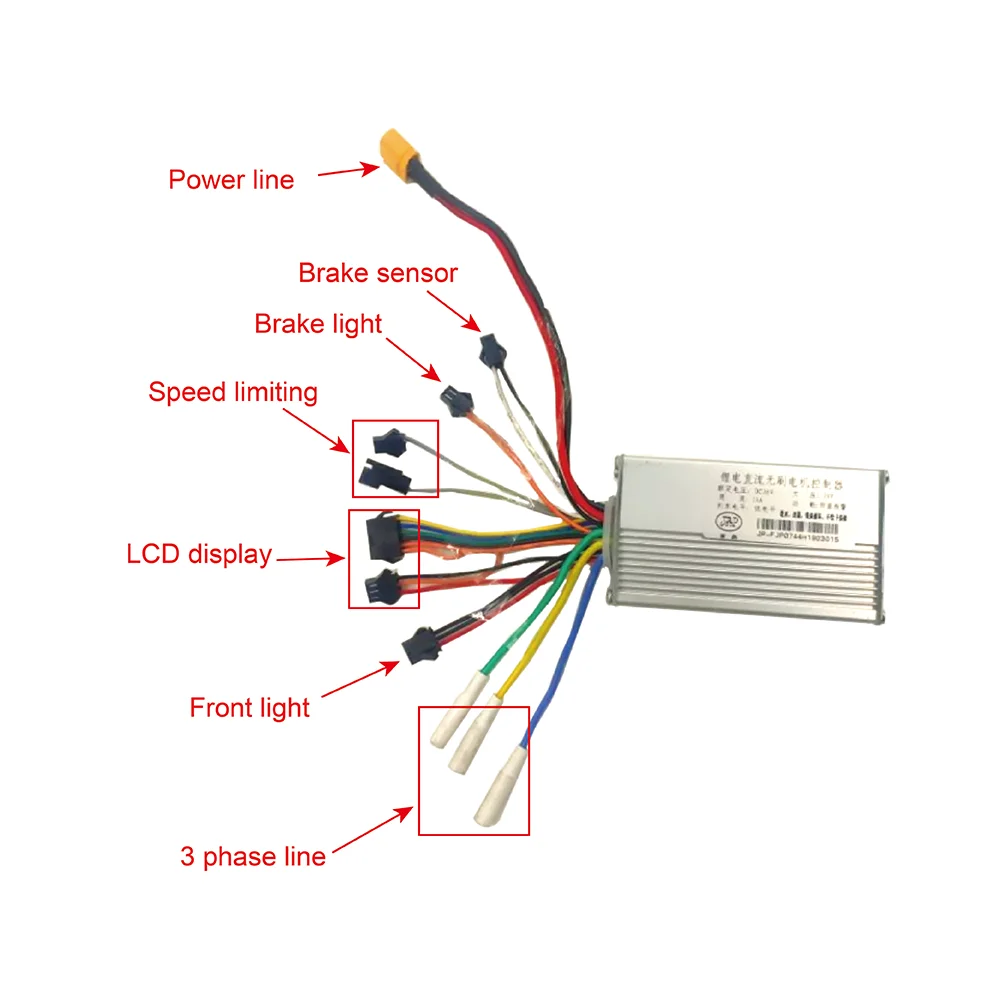 10 inch Hub Motor Kit ebike Scooter 48V1200W 60V3000W Brushless Gearless Electric Motorcycle Wheel Brushless Scooter Ebike