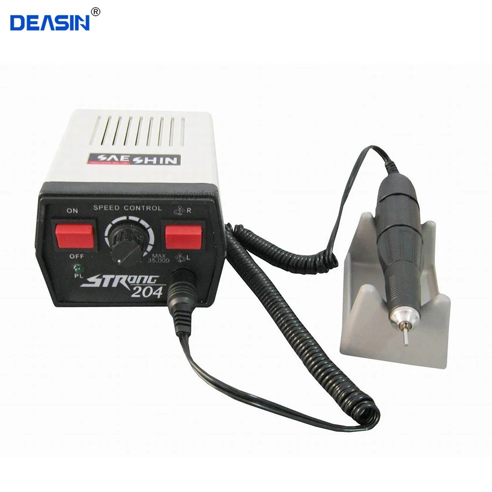 Strong 204 Dental 35K Marathon Polishing Micromotor 102L Handpiece Polisher Polishing Motor for Jewelry or Wooden