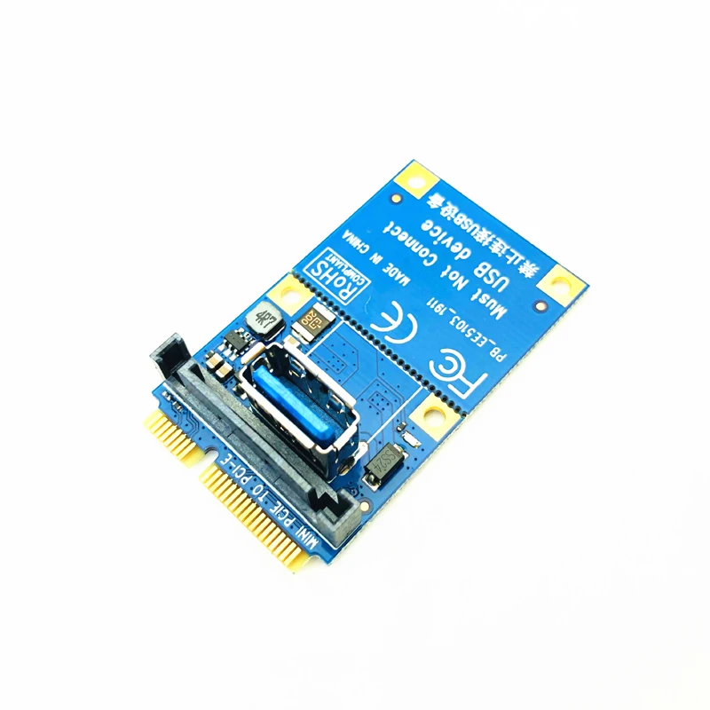 Mini PCIE do PCI-E X4 gniazdo karta rozszerzająca adapter portu grafika komputerowa wejście na kartę z 60CM USB3.0 przedłużacz kabla pci riser