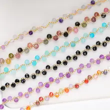 Natural Stone Tourmaline Bracelet for Women #6