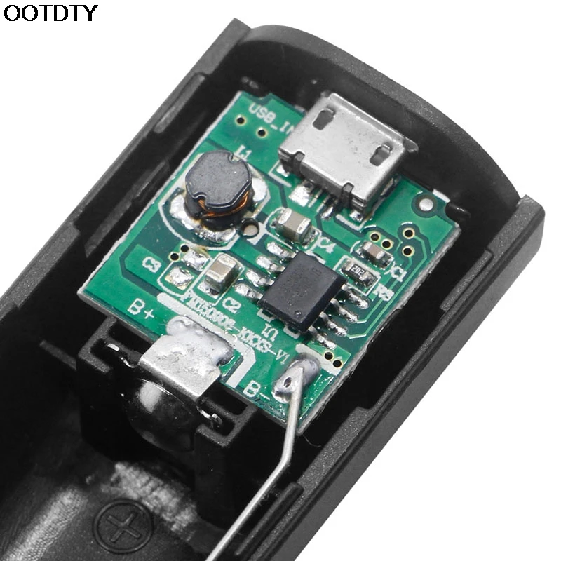 DIY USB 1x18650 Mobiele Power Bank Case Charger Pack Doos Batterij Draagbare Nieuwe # L060 # nieuwe hot