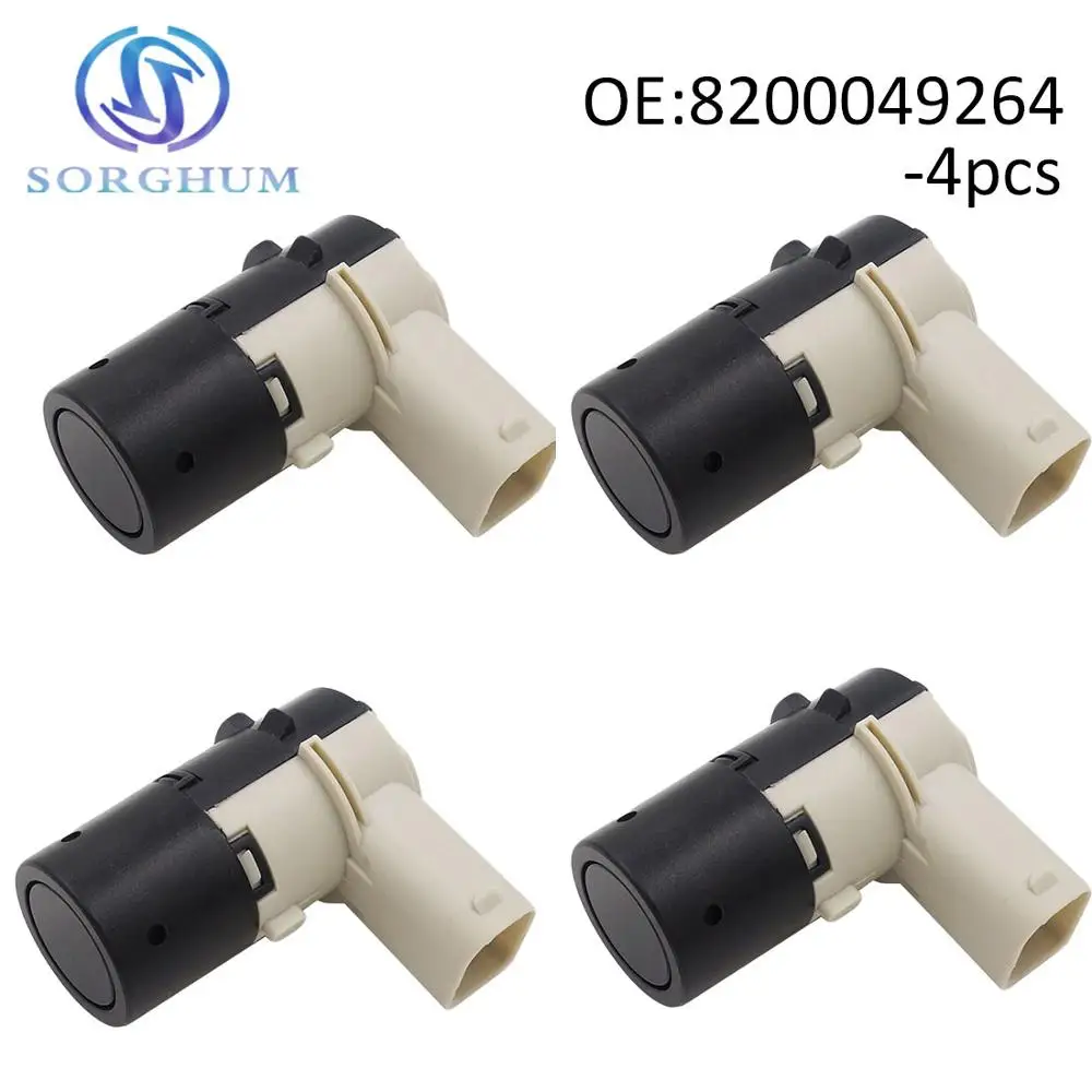 

4pcs pdc Parking Sensors 8200049264 For Peugeot 207 207CC/Citroen C4 C5 Saab 9-5 6590H1 6590.H1 Radar Detector sensor 8200417705