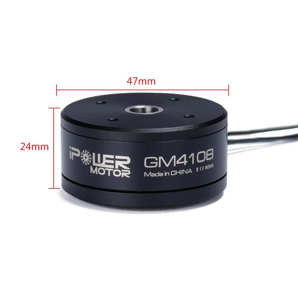 iFlight iPower GM4108H-120T Gimbal Brushless Motor with 8mm Hollow Shaft Lidar Airborne Pod Turntable motor / UAV pod motor