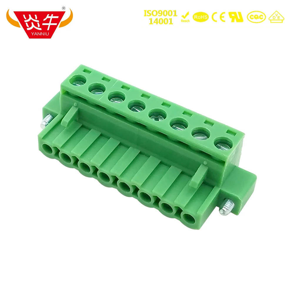 

10Pcs 5.08mm 2EDGKM KF2EDGKM 5.08 2ESDVM PCB PLUG-IN TERMINAL BlOCKS 2PIN ~ 12PIN MSTB 2,5 HC/ 2-STF-5,08 PHOENIX CONTACT