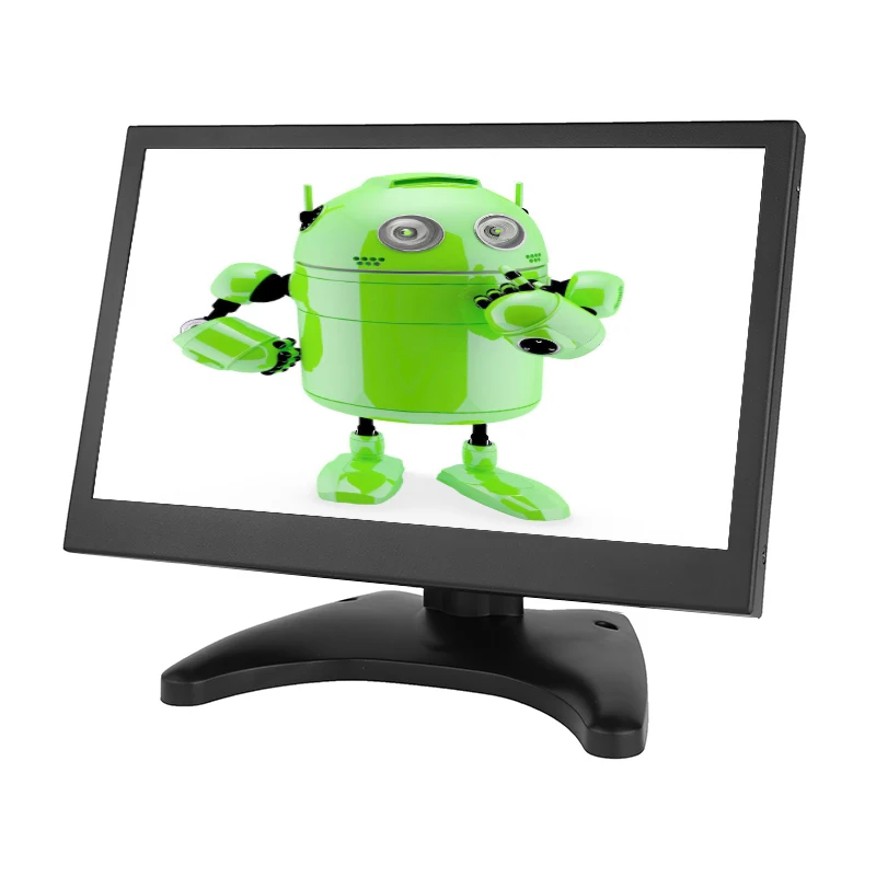 Factory Price 10.1 Inch Wide Screen Touch Monitor 1280*800 Lcd Resistive Touch Monitor with AV/BNC/VGA/HDMI Interface