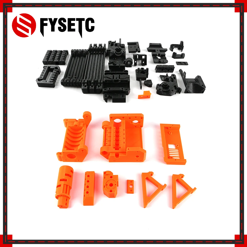 

3D Printer PETG Required PETG Plastic Parts Set Printed Parts Kit For Prusa i3 MK2.5S MK3S MMU2S Multi Material 2S Upgrade Kit