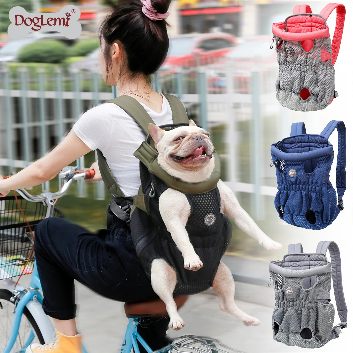 Pet Dog Carrier Mesh Breathable Bag Cat Backpack for Traving Shopping Carring Bag Products for Dogs Anilmal Transport Carrier