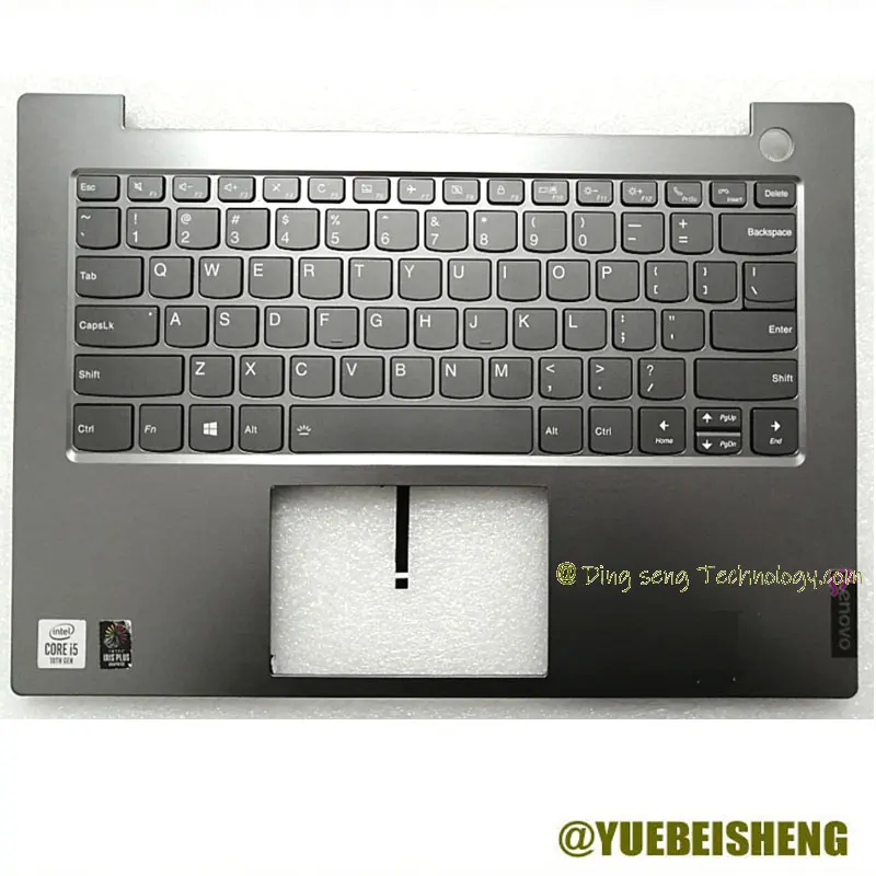 

YUEBEISEHNG New for Lenovo WEI 6-14IIL V340-14 Thinkbook 14 palmrest US keyboard upper cover top case