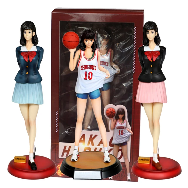 アニメslam dunk赤木晴子アクションフィギュア花道桜木少女モデル繊細なpvc slamdunk置物玩具グッズギフト - AliExpress