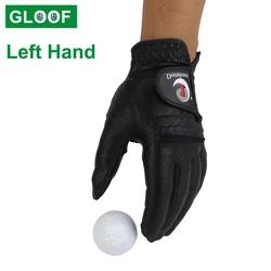 1Pcs Golf Gloves For Men Leather Men Golf Gloves Breathable Non-slip Wear-resistant Sunscreen Fit Left Hand