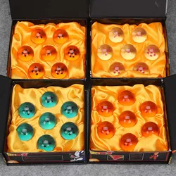 7 Stars Crystal Ball all size 3.5/4/5.7cm resin sphere model Christmas kids present