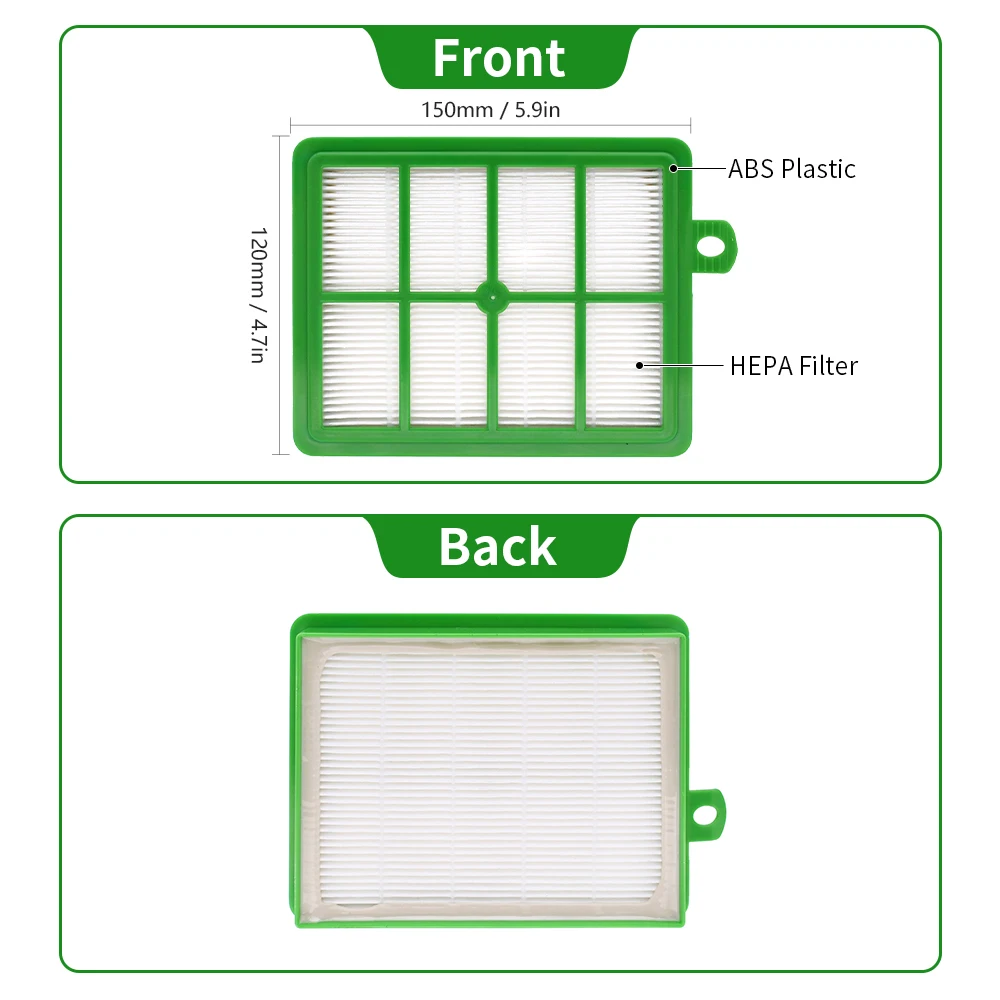 فلتر Hepa H13 H12 قابل للغسل متوافق مع أجزاء المكنسة الكهربائية Electrolux FC9150 FC9199 FC9071 FC8038 FC8204 FC9262