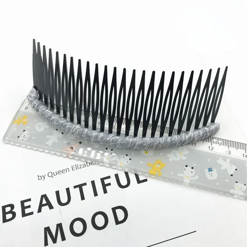 5pc/set Hair Side Combs Cloth Art Insert Comb for Women Girls Ladies Hair Styling Tools Fluffy Hair Comb Hair Ornaments