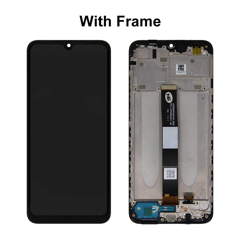 CHOICE 6.53“ For Xiaomi Redmi 9A LCD Touch Screen Display Digitizer Replacement Parts With Frame For Redmi 9C LCD Display