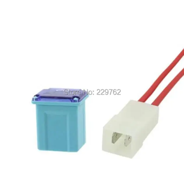 1PCS  Square Fuse 20A 30A 40A 50A 60A Automotive Car Fuse Tube Waterproof Fuse Box for Nissan Honda Toyota fuse socket