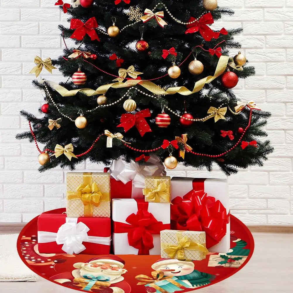 Christmas Tree Floor Cover Trees Skirt Christmas DIY Decoration Xmas Tree Sweater 2019 New Year Supplies Wedding Decor