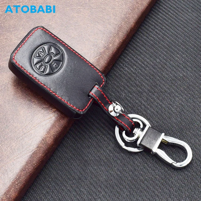 Toyota leather key ring sales