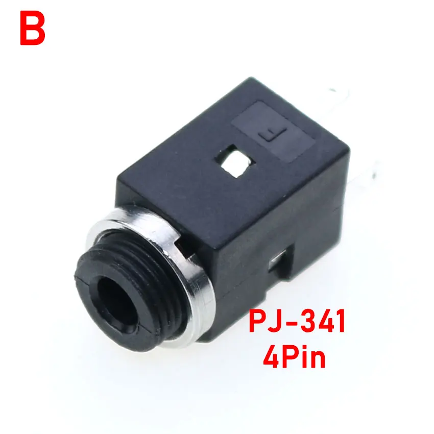 5pcs 3,5mm Stereo pj341 376 301m 325m 3,5 m Buchse mit Schraube Audio-Kopfhörer anschluss PJ-324 zylindrischer Buchse – Detail 3