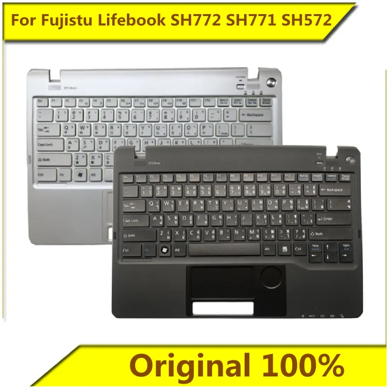 For Fujistu Lifebook SH772 SH771 SH572 Notebook Keyboard C Shell New Original For Fujistu Notebook